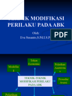 Teknik-Teknik Modifikasi Perilaku