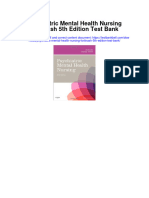 Instant Download Psychiatric Mental Health Nursing Fortinash 5th Edition Test Bank PDF Scribd