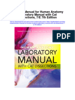 Instant Download Solution Manual For Human Anatomy Laboratory Manual With Cat Dissections 7 e 7th Edition PDF Scribd
