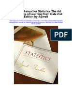Instant Download Solution Manual For Statistics The Art and Science of Learning From Data 2nd Edition by Agresti PDF Scribd