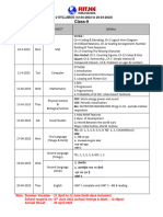 Class-9 Sa2 Syllabus