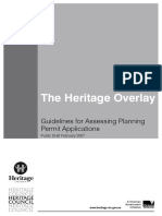 HV - The Heritage Overlay Guidelines - 2007 - DRAFT