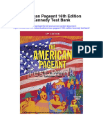 Instant Download American Pageant 16th Edition Kennedy Test Bank PDF Scribd