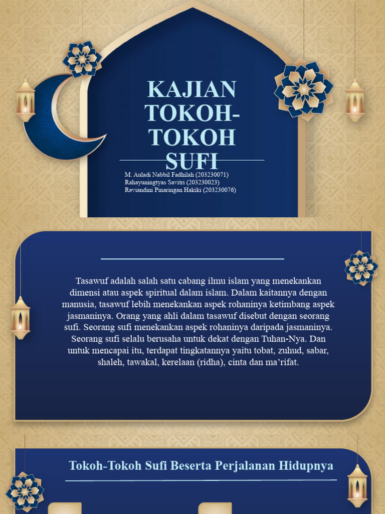 Tokoh-Tokoh Sufi dan Kontribusinya | PDF | Ilmu Sosial | Agama ...