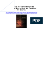 Full Download Test Bank For Cornerstones of Managerial Accounting 3rd Canadian by Mowen PDF Free