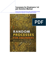 Instant Download Random Processes For Engineers 1st Hajek Solution Manual PDF Scribd