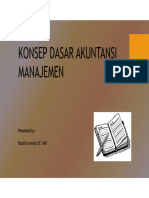 Bab 1 - Konsep Dasar Akuntansi Manajemen