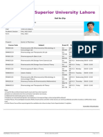 Exam Slip