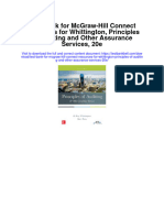 Instant Download Test Bank For Mcgraw Hill Connect Resources For Whittington Principles of Auditing and Other Assurance Services 20e PDF Full