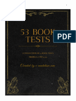 2023 53 Book Tests (Curated by E-Mentalism)