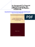 Instant download Test Bank for Horngrens Financial and Managerial Accounting the Managerial Chapters 4 e 4th Edition 0133447790 pdf ebook