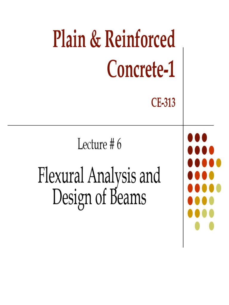 Beam Design: Flexural Analysis Guide | PDF | Beam (Structure ...
