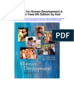 Instant Download Test Bank For Human Development A Life Span View 6th Edition by Kail PDF Ebook