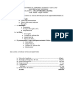 Doscificacion II Unidad PEM. Virgill Plan Diario 2021 BSF