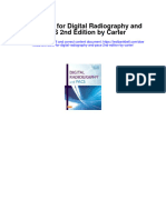 Full Download Test Bank For Digital Radiography and Pacs 2nd Edition by Carter PDF Free
