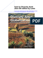 Full Download Test Bank For Diversity Amid Globalization 5th Edition by Lewis PDF Free