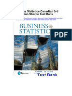 Instant download Business Statistics Canadian 3rd Edition Sharpe Test Bank pdf scribd