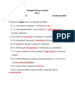 Tayaban - SBA Quiz 1