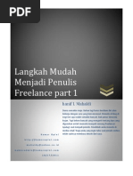 Download Langkah Mudah Menjadi Penulis Freelance Pt 1 by Hanif Mahaldi SN69920457 doc pdf