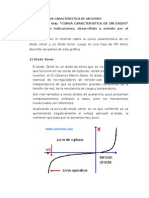 Curva Caracteristica de Un Diodo