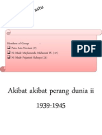 Akibat Perang Dunia II