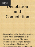Negative Connotations Explained | PDF | Connotation | Human Communication