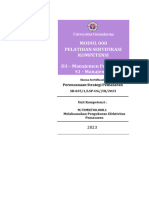 MODUL UK008 - Melaksanakan Pengukuran Efektivitas Pemasaran