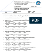 UJIAN AKHIR SEMESTER MULOK Kls 4