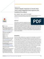 Chicken Hepatic Response To Chronic Heat