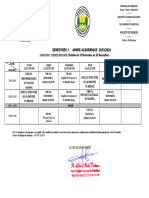 Emploi de Temps Chimie Biologie 18 Dec