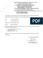 (PKM) Surat Pernyataan Konversi SKS PKM