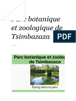 Parc Botanique Et Zoologique de Tsimbazaza - Wikipédia
