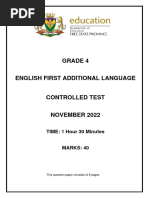 Grade 4 English Term 3 Guide 2023-2024 | PDF | English Language | Verb