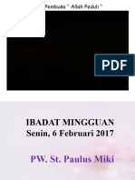 IBADAT MINGGUAN 6 Feb 17