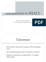 Introduction To SHACL