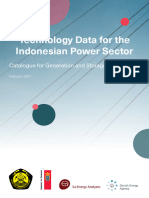 Data Technology Pada Sektor Ketenagalistrikan Indonesia 2021 - 2022