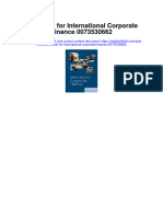 Instant Download Test Bank For International Corporate Finance 0073530662 PDF Ebook