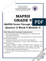 MAPEH 9 - Q2 - Mod4