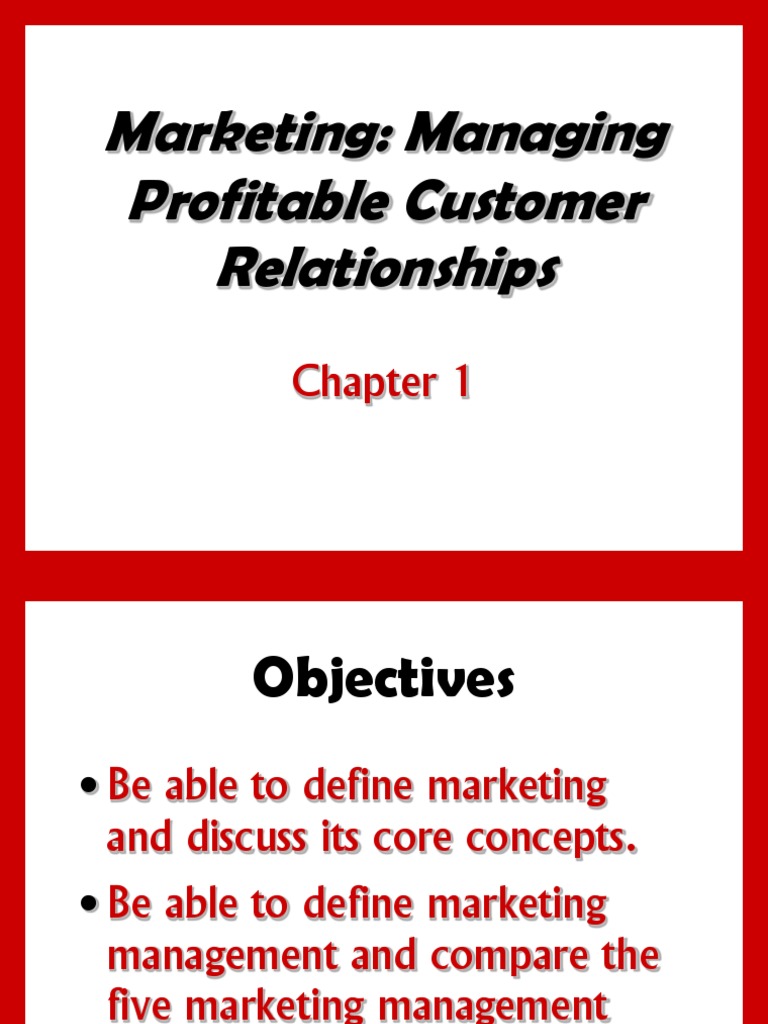 Marketing Management and CRM Strategies | PDF | Customer Relationship ...