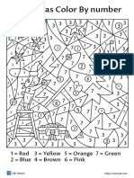 xmas-PDF-color-by-number-printable