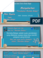 Aksi Nyata Topik Merdeka Belajar - Menyebarkan Pemahaman Merdeka Belajar NA