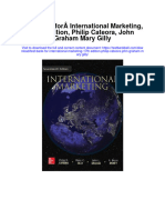 Instant Download Test Bank For International Marketing 17th Edition Philip Cateora John Graham Mary Gilly PDF Ebook