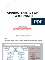 1-11-2020 Characteristics of Wastewater