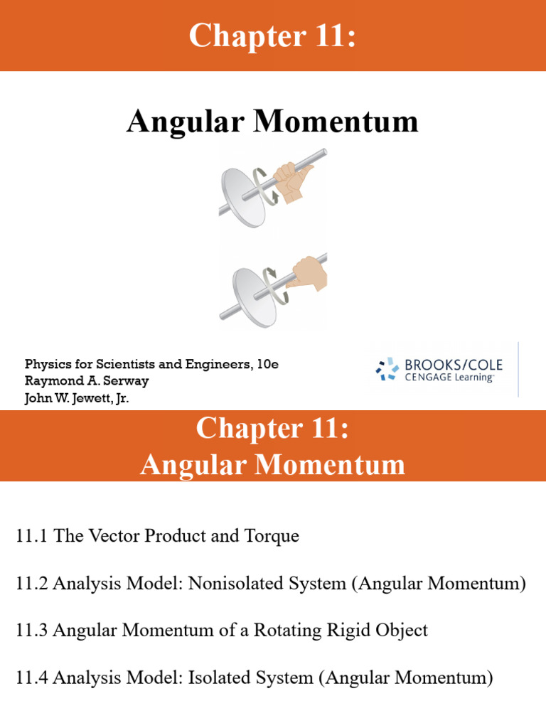 Angular Momentum Concepts in Physics | PDF | Teaching Methods & Materials