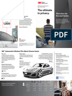 3M™ Automotive Window Film Black Chrome Series Brochure