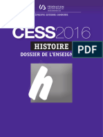 Ã Valuation Certificative - CESS - 2016 - Histoire - Dossier de L Enseignant Et Guide de Correction (Ressource 13310)