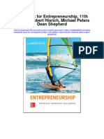 Full Download Test Bank For Entrepreneurship 11th Edition Robert Hisrich Michael Peters Dean Shepherd PDF Free