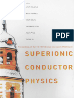 Junichi Kawamura, Shinzo Yoshikado, Takashi Sakuma, Yoshitaka Michihiro, Masaru Aniya, Yoshiaki Ito - Superionic Conductor Physics - Proceedings of The 1st International Discussion Meeting On (2007)