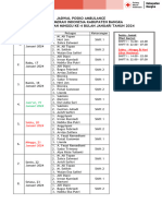 Jadwal Posko Ambulance Bulan Januari Minggu 3-4 - 093352