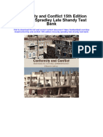 Instant Download Conformity and Conflict 15th Edition Mccurdy Spradley Late Shandy Test Bank PDF Scribd